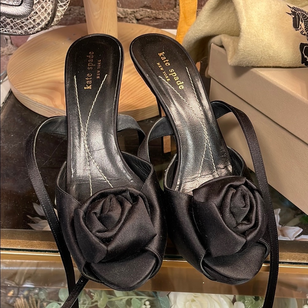 Kate Spade Black Women's Shoes Heels Size 9